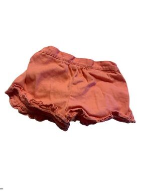 Girls' Coral Ruffle Hem Shorts